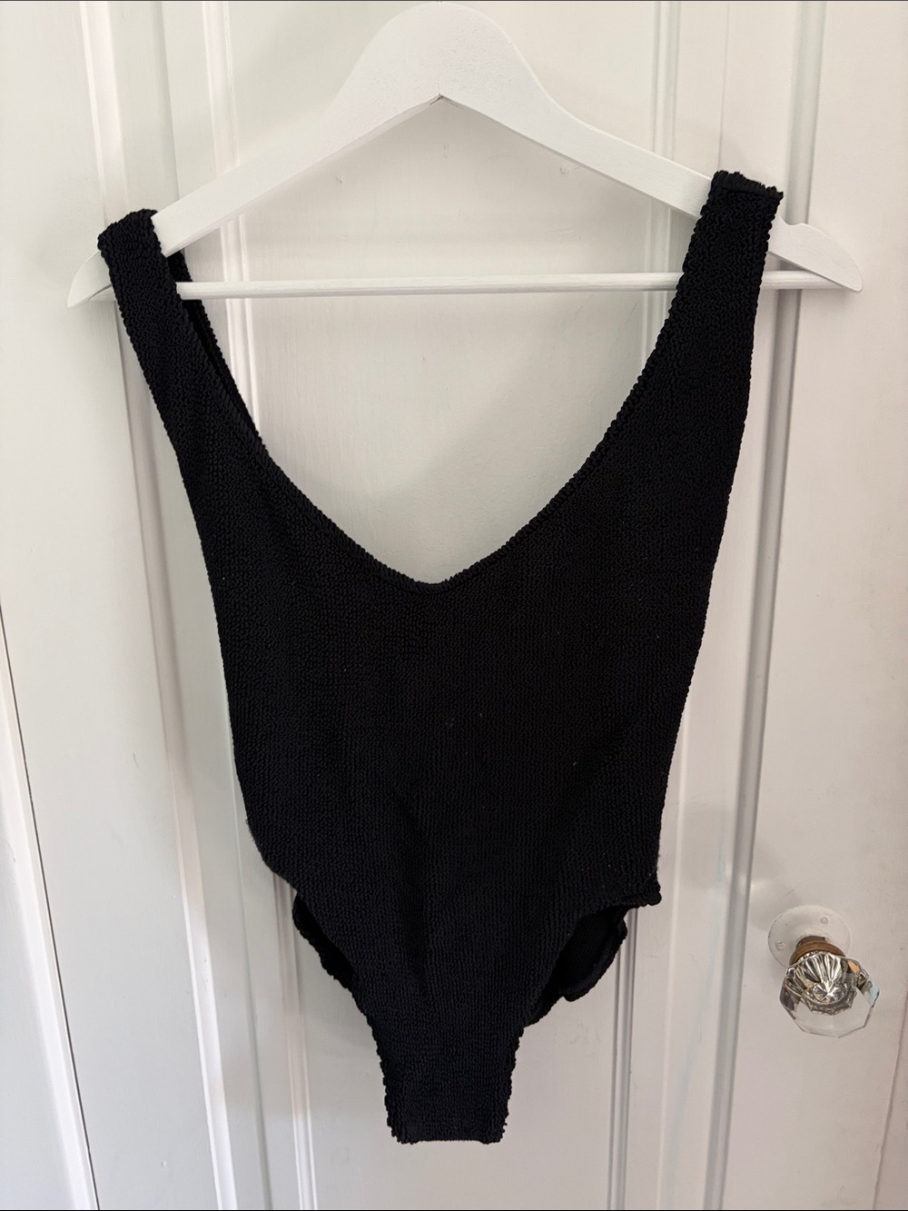 Youswim • Black One Piece Suit (Stretch I)
